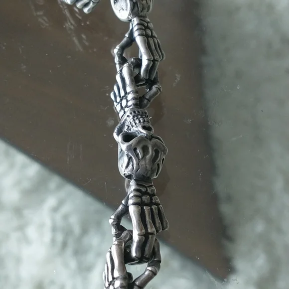 STERLING SILVER WALLET  CHAIN,  ONE OF A KIND - Picture 13 of 13